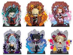 Re-Ment - My Hero Academia Wall Art Collection Heroes & Villains Boxed (Set of 6)