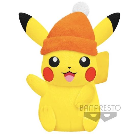 Pokemon - Pikachu Winter Style Big Plush