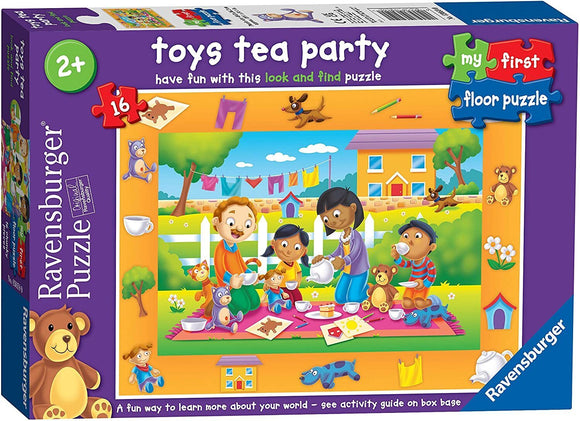 Ravensburger Puzzle - Toys Tea Party My First Floor Puzzle 16pcs