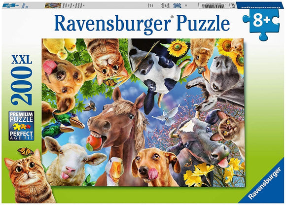 Ravensburger Puzzle - Funny Farmyard Friends 200 pcs