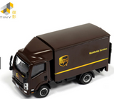 Tiny City Die-cast Model Car – Isuzu N Series Box Lorry UPS #137