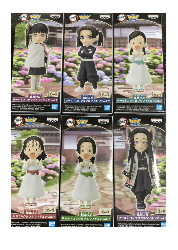 Demon Slayer: Kimetsu No Yaiba World Collectable Figure Vol.7 Set of 6 Figures