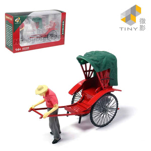Tiny City Die-cast Model – 1/35 Hong Kong Rickshaw