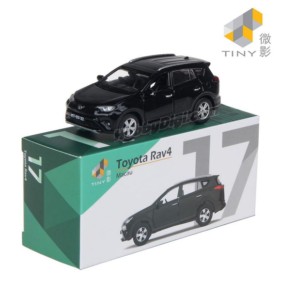 Tiny City Die-cast Model Car – Toyota Rav4 Black #MC17