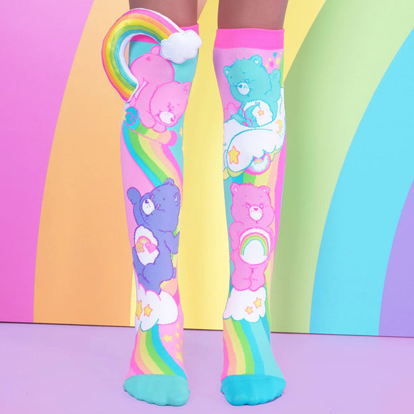 Madmia Kids & Adults Care Bears Rainbow Socks