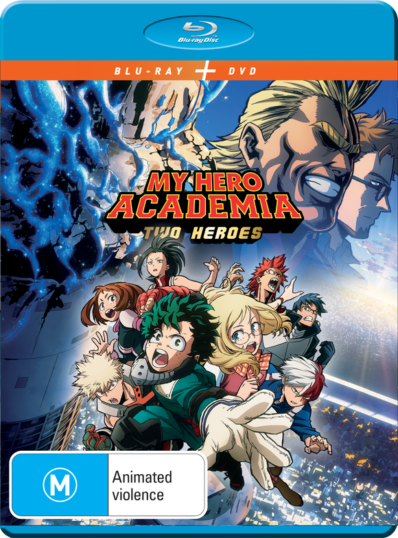 My Hero Academia - The Movie: Two Heroes DVD / Blu-Ray Combo